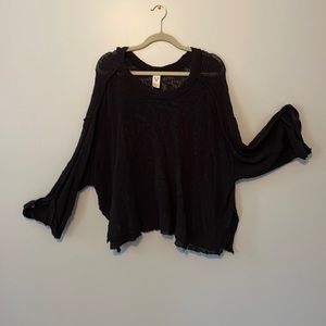 We The Free black flowy sweater